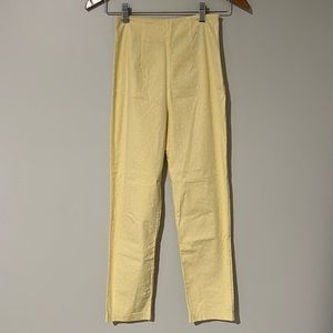 Billabong x salty blonde yellow polkadot pants